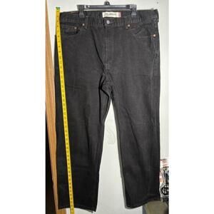 Men's Levi's 550 Relaxed Fit Jeans - Black - Size 40x32